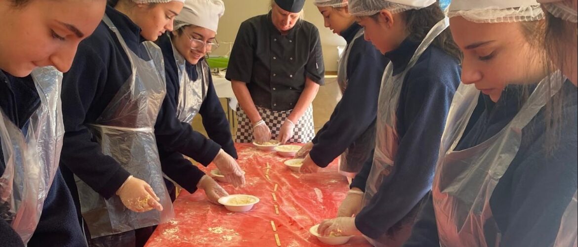 Year 8 Italian classes cook with Piatto Perfetto