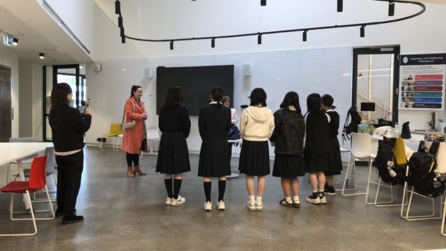 Konnichiwa and welcome to Domremy – Japanese students from Kaimei High School, Osaka