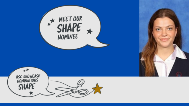 Class of 2026: Congratulations to our 2026 HSC Textiles and Design Student nominated for SHAPE 2026