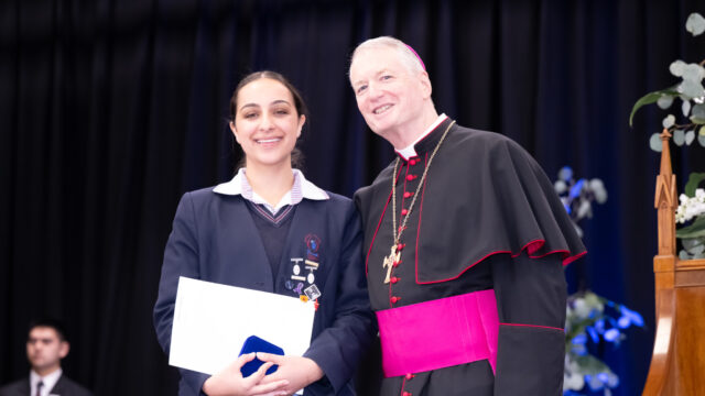 Celebrating excellence: Congratulations to our Archbishop’s Award recipient, Antonia Farhat