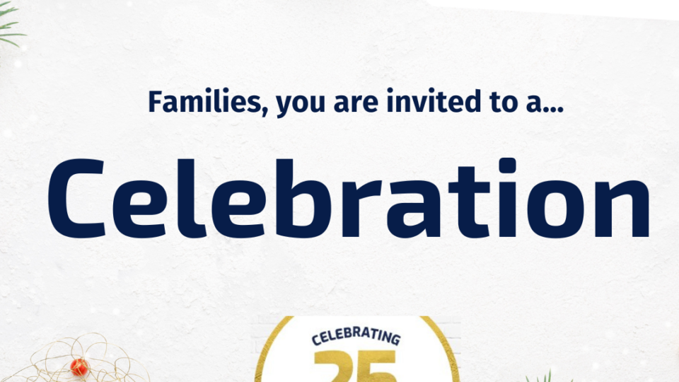 Come and Celebrate our 25th Birthday !