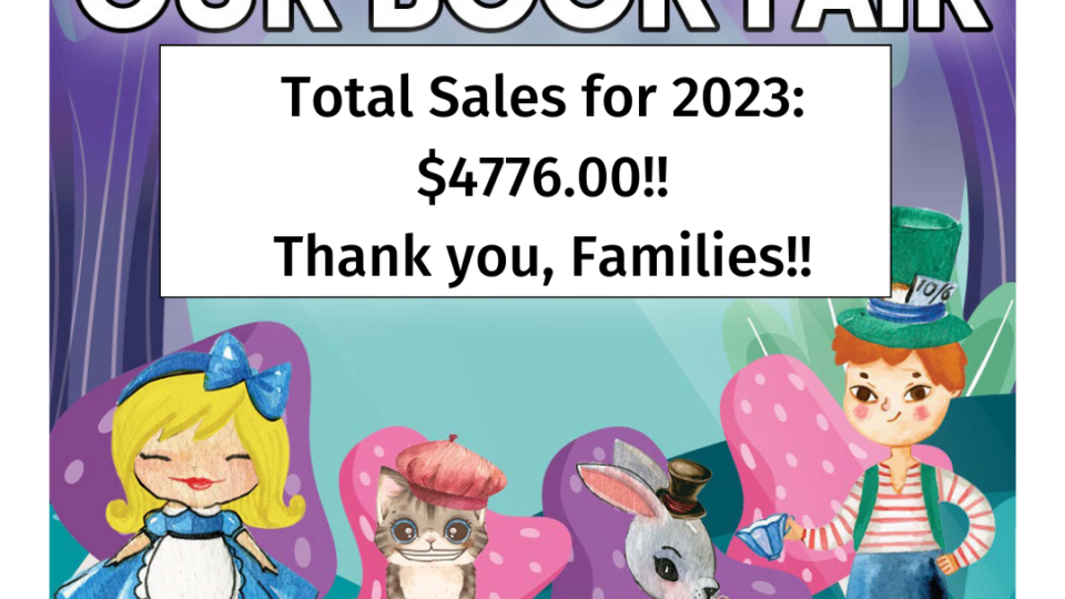 Book Fair – Our Greatest Library Fundraiser Yet!