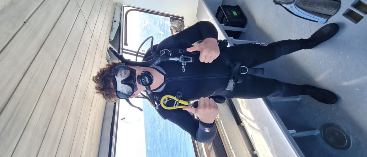 Our Outdoor Education Program is providing Year 12s their Suba Dive Ticket!