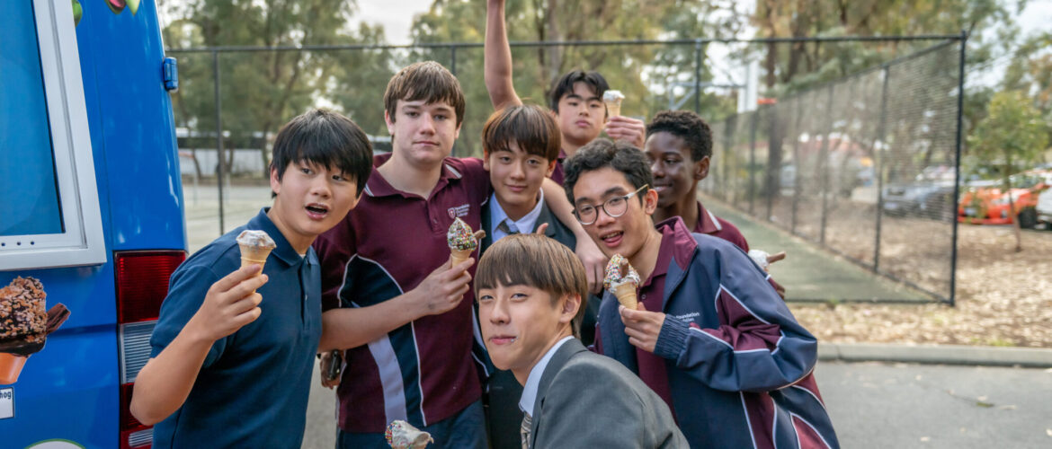 Japanese Exchange Students Visit