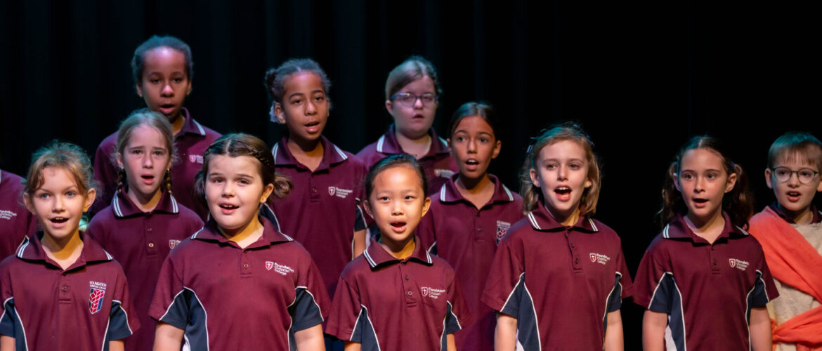 Primary Choir’s First Performance