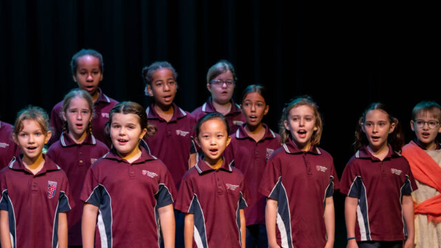 Primary Choir’s First Performance