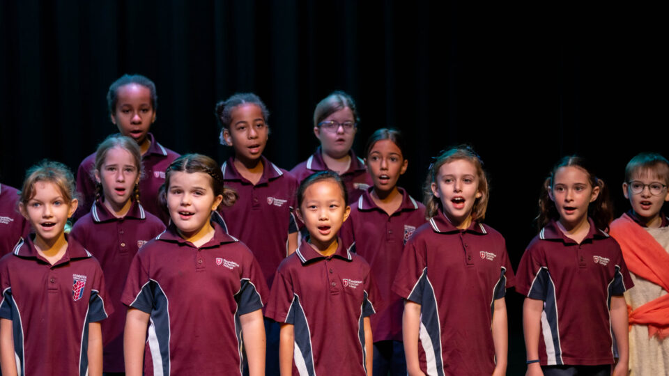 Primary Choir’s First Performance
