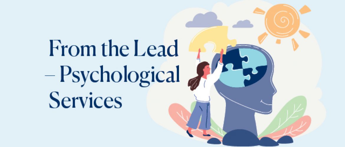 From the Lead – Psychological Services