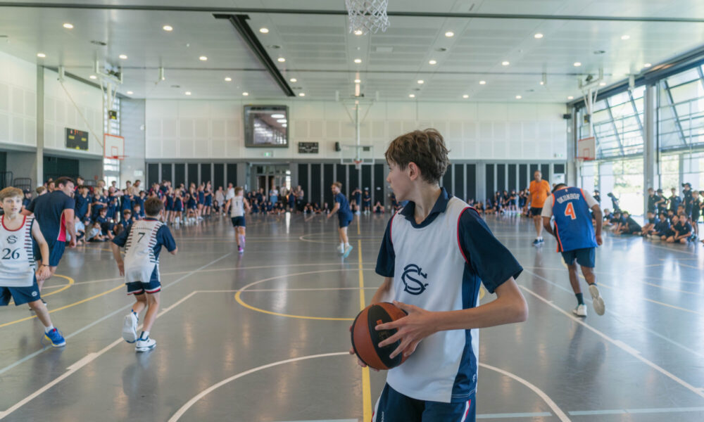 Teachers vs Students Basketball Game