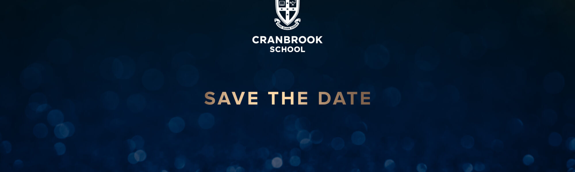 Cranbrook Gala – Save The Date