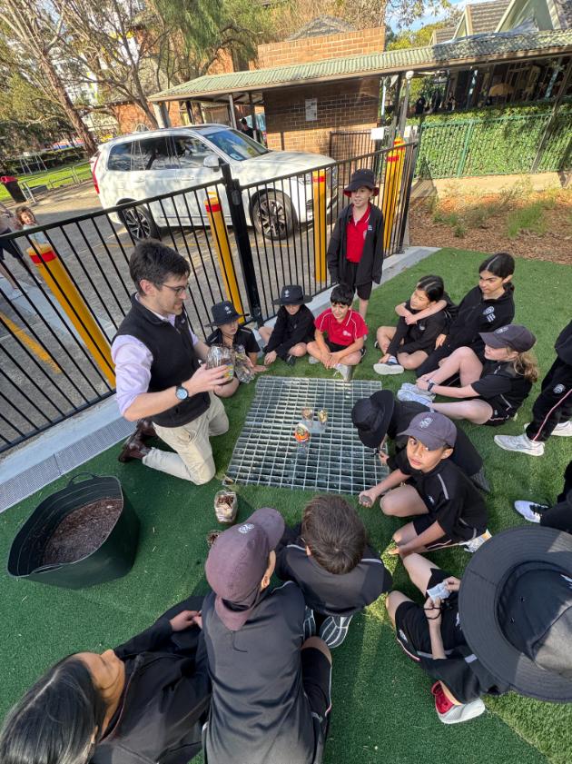 Year 3 adventurers discover nature’s way to clean water!