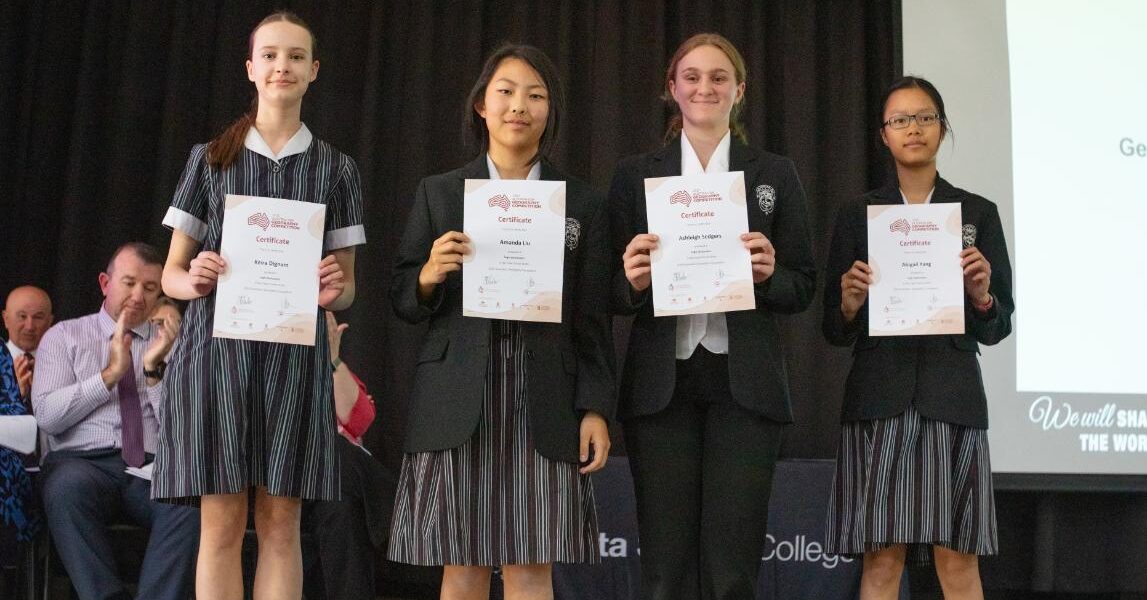 High Distinction National Awards in Geography and History