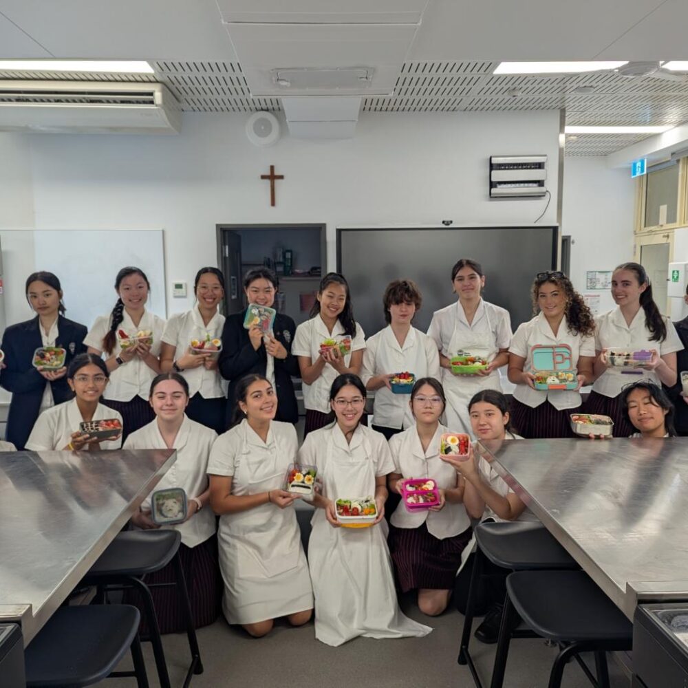 Year 10 obento making