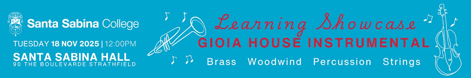 Music at Gioia House (Curricular)