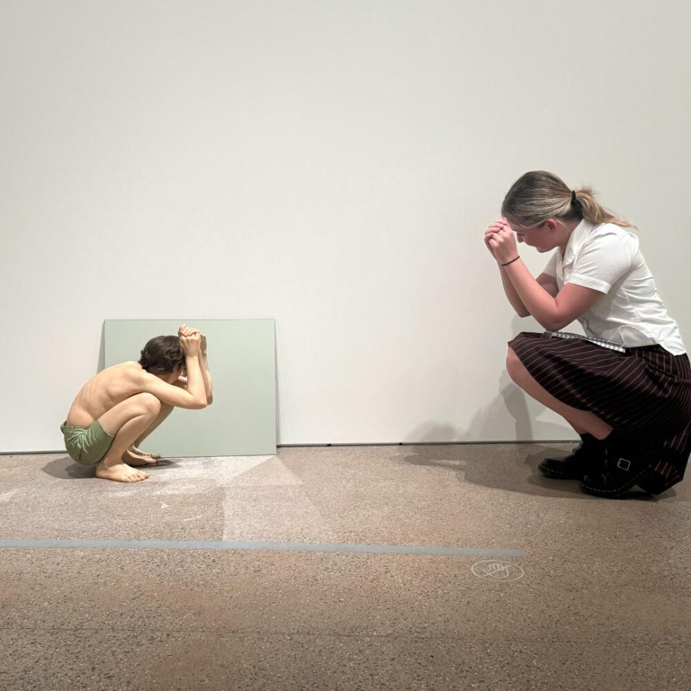 Beyond the classroom: Visual Arts students engage with ARTEXPRESS and Ron Mueck