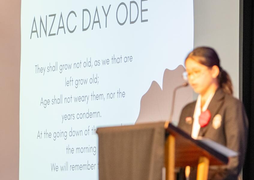 Anzac Day Commemoration at Santa Sabina