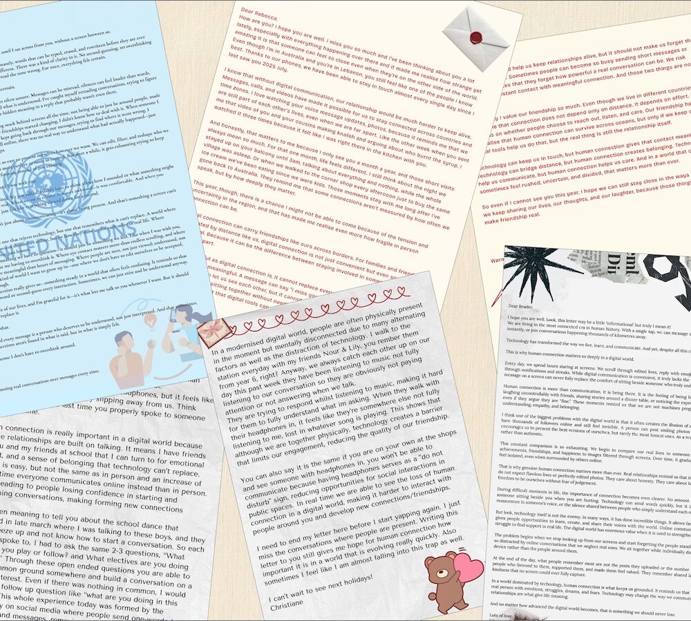 Letter writing and human connection