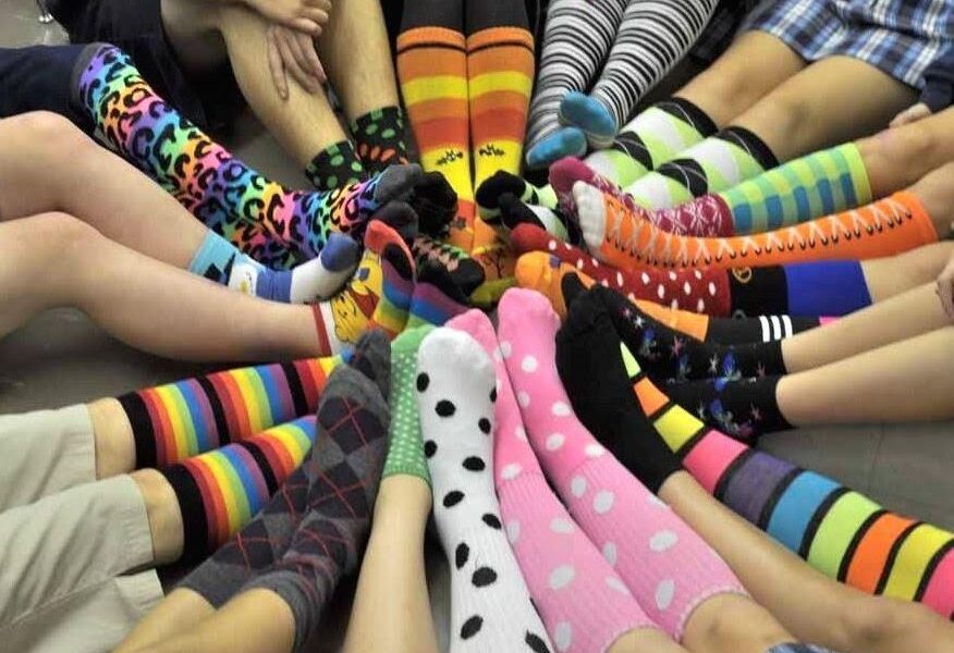 Outreach at Del Monte – Crazy Sock Day on Friday 11 September