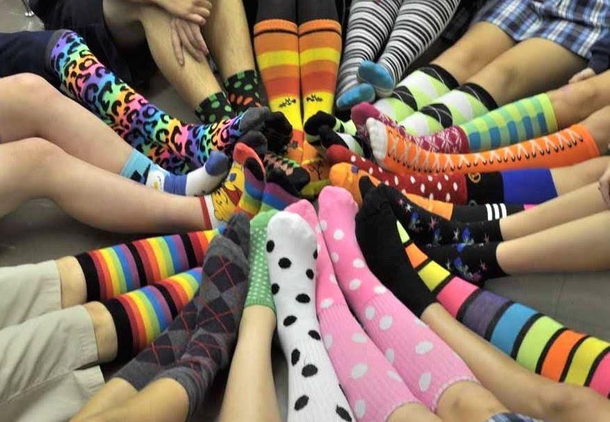 Outreach at Del Monte – Crazy Sock Day on Friday 11 September