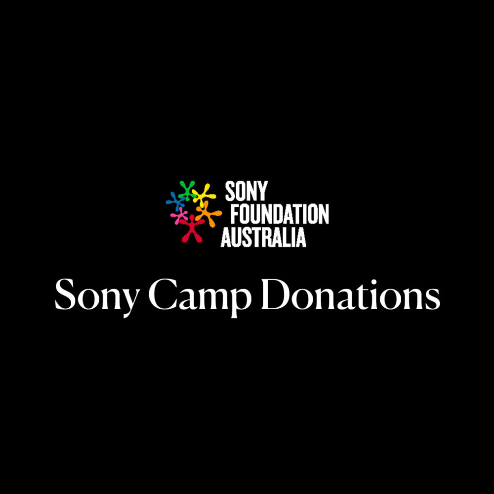 Seeking donations for Sony Camp