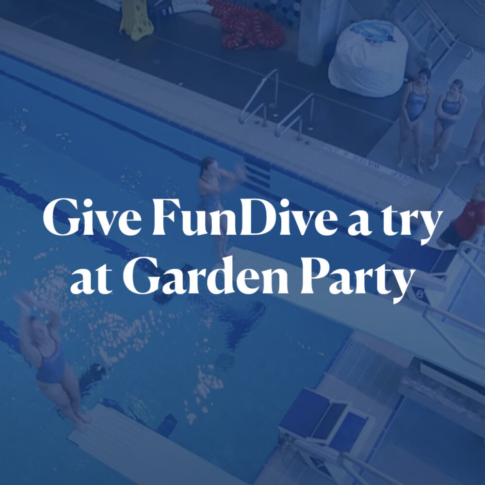 Give FunDive a try at Garden Party