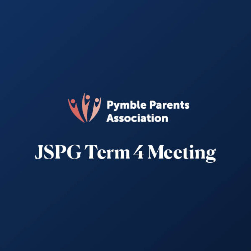 Junior School Parent Group Term 4 Meeting