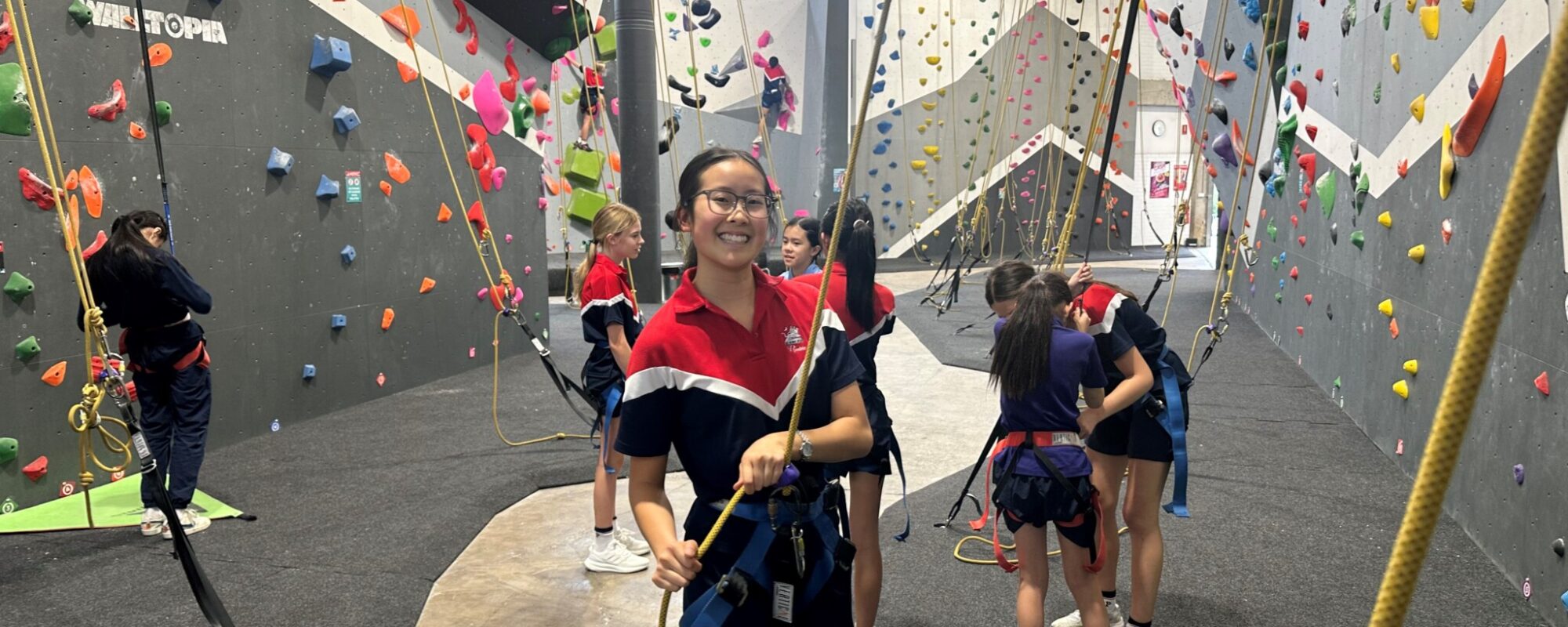 Indoor Rock Climbing
