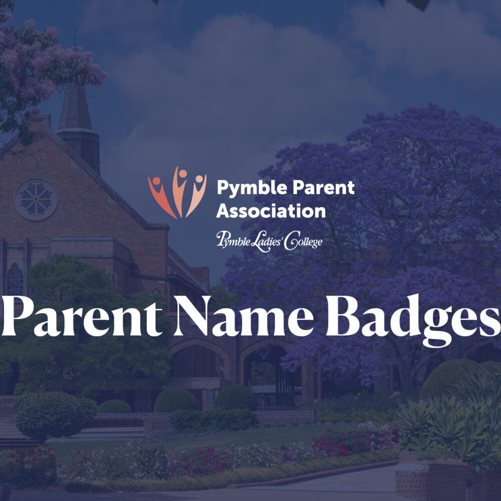 Parent name badges arriving soon