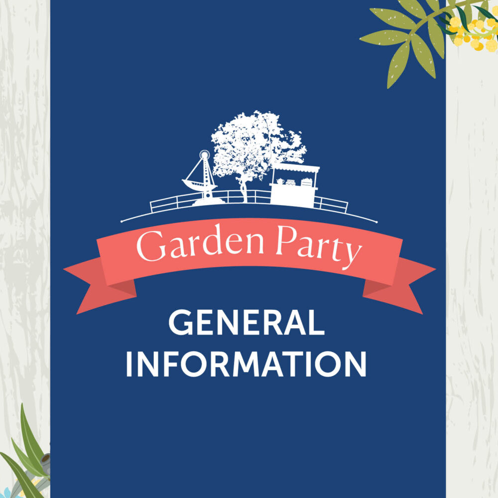 Garden Party &#8211; Map and Entertainment Schedule