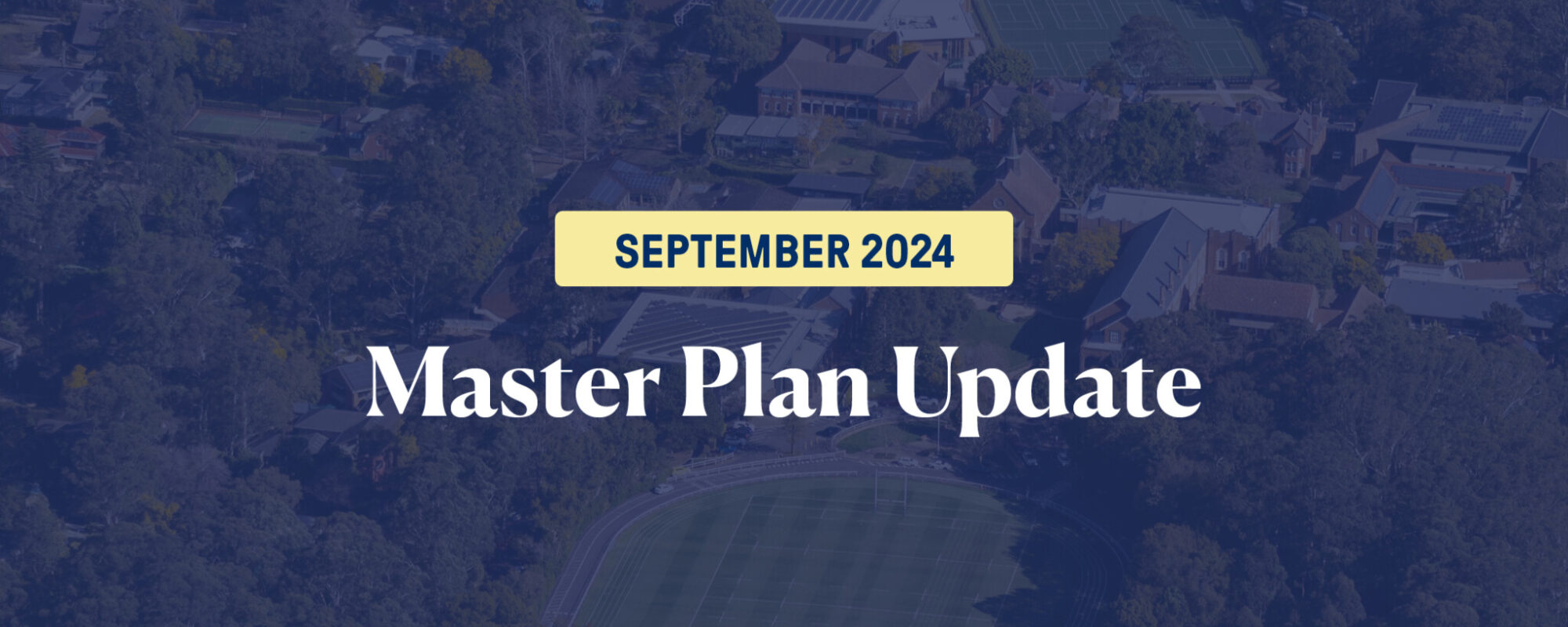 Master Plan Update &#8211; September 2024