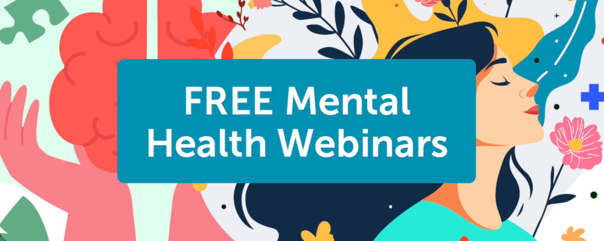 Register for free mental health webinars