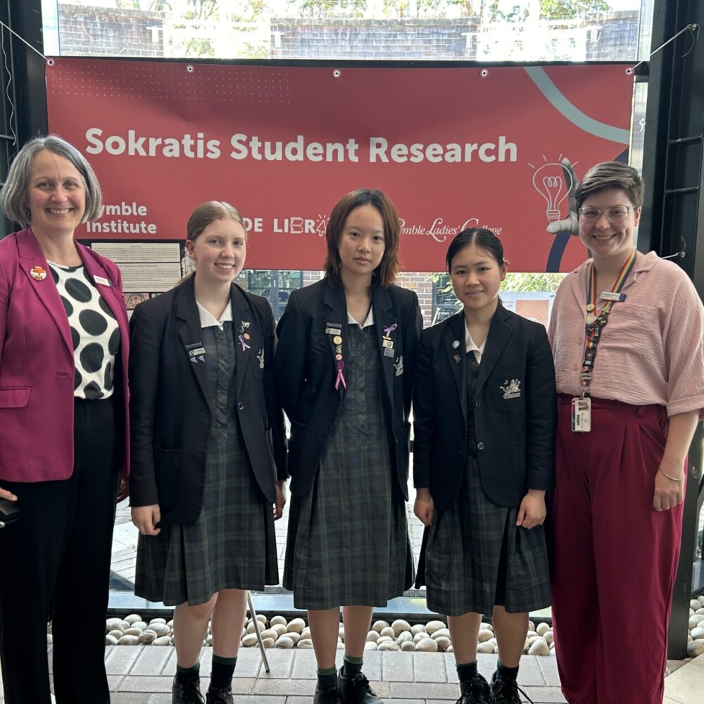 Pymble researchers present at the annual Sokratis Showcase