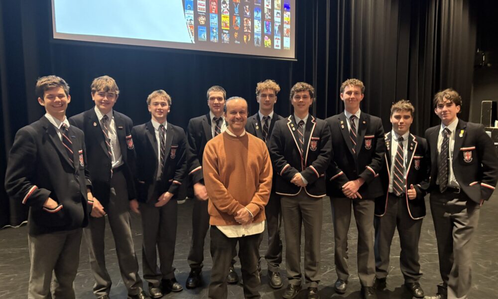 Old Cranbrookian Seamus Cloonan Visits IBDP English A: Language and Literature Students