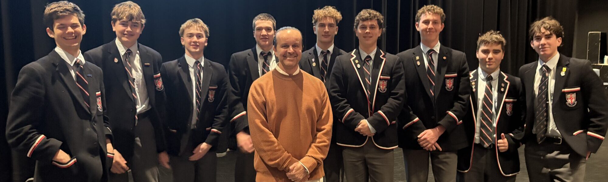 Old Cranbrookian Seamus Cloonan Visits IBDP English A: Language and Literature Students