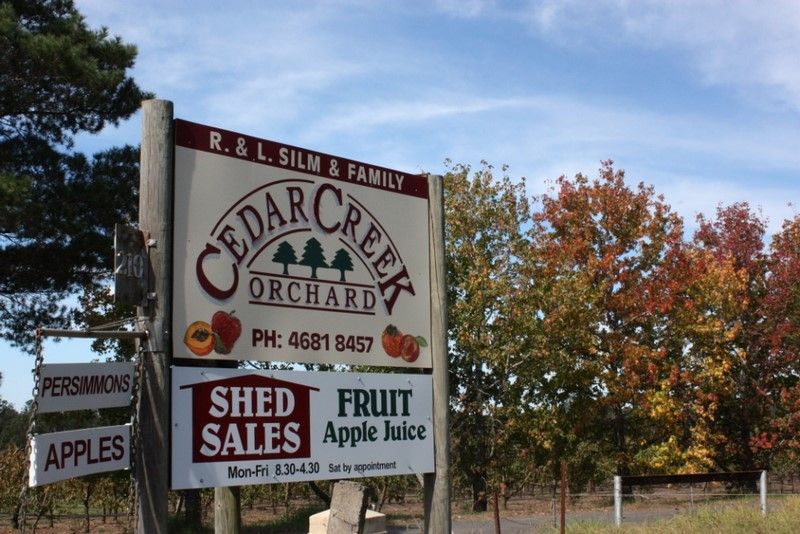 Oxley Food Tech goes to Cedar Creek Orchard