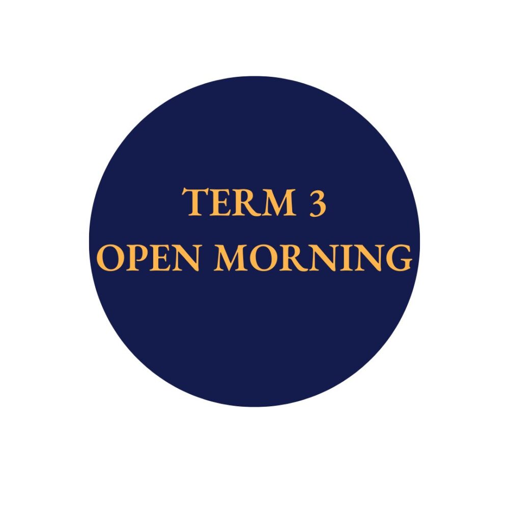 Term 3 Open Morning
