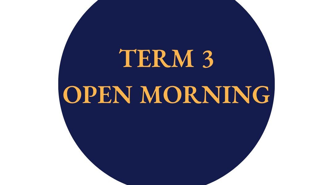 Term 3 Open Morning