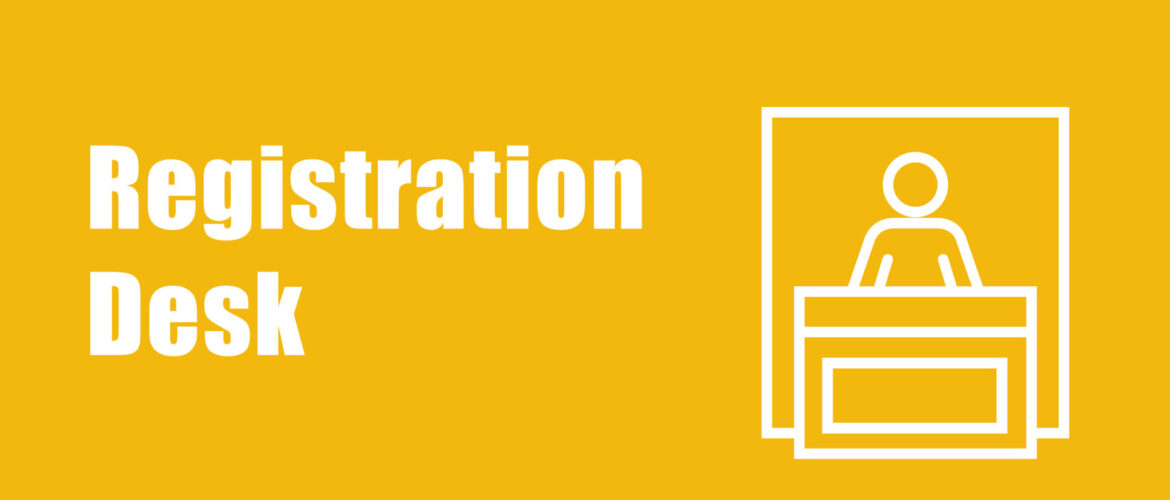 Registration Desk and Check-In Process