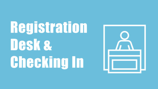 Registration Desk and Check-In