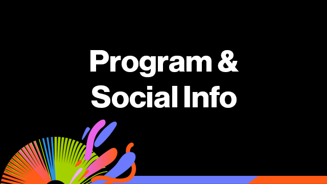 The Final Program &amp; Social Program Details