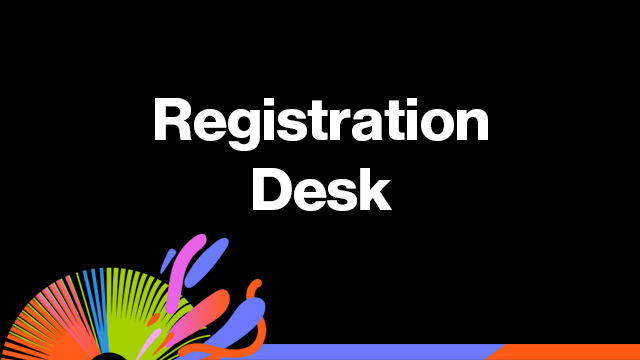 Registration Desk and Checking-In