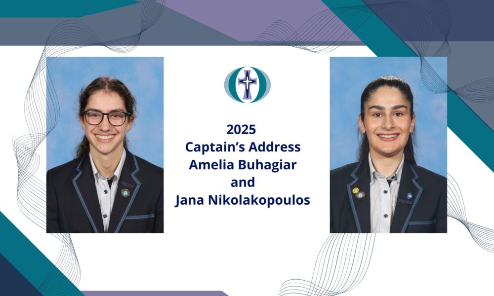 Year 12 Captain&#8217;s Address