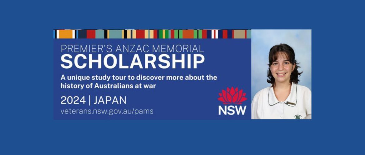 Premier’s Anzac Memorial Scholarship