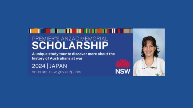Premier’s Anzac Memorial Scholarship