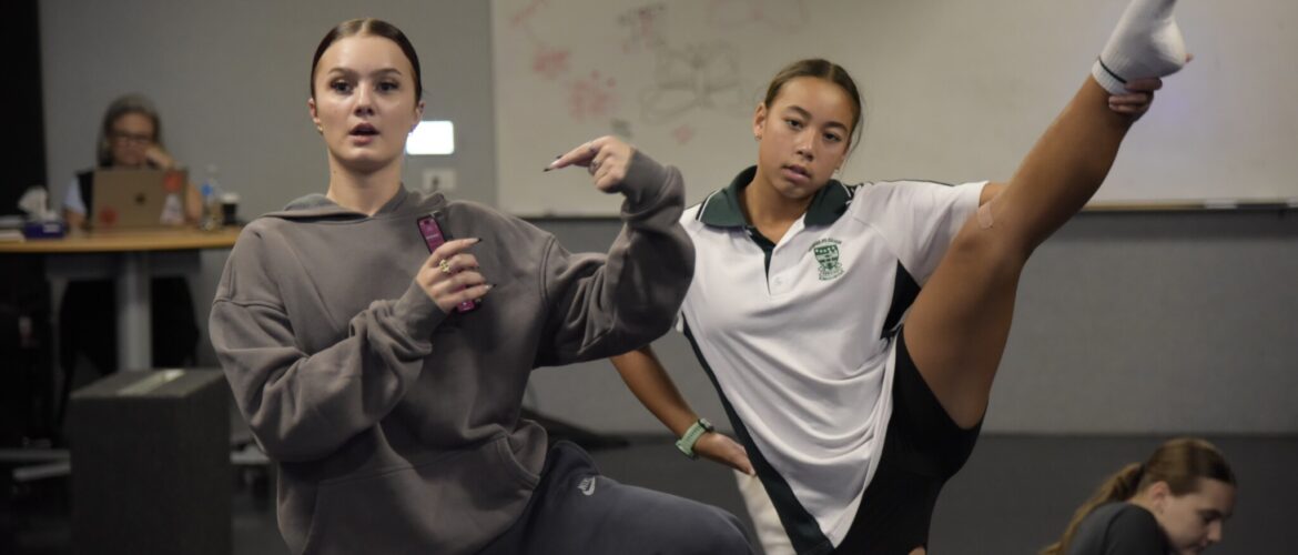 Sharing her expertise