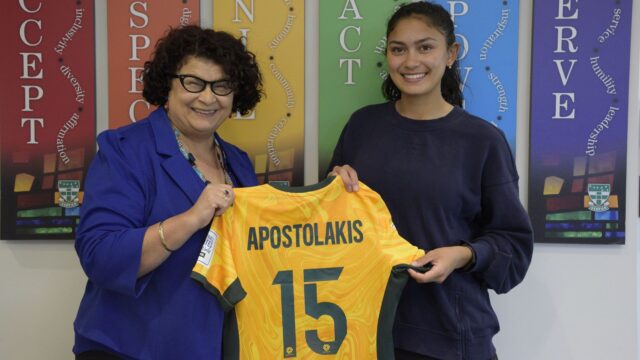 Alexia Apostolakis called up to the Matildas squad!