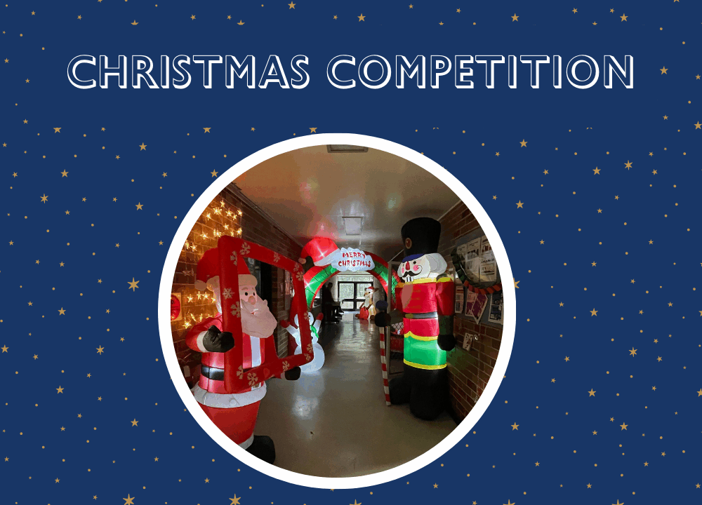 Faculty Christmas Door Competition