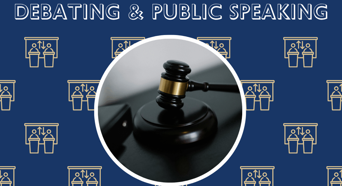 Public Speaking &amp; Debating Update